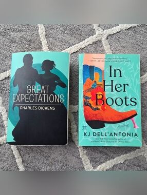 2for1 Books In Her Boots + Great Expectations Paperback